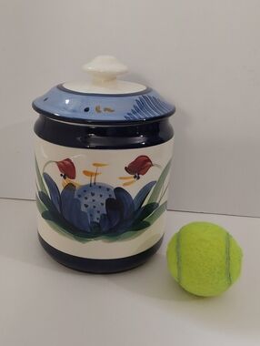 Gail Pittman Ceramic Canister with Lid